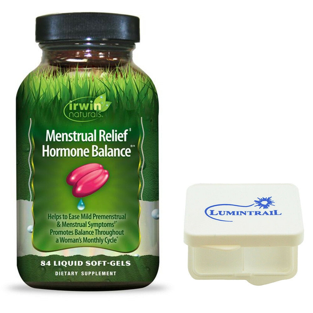 Irwin Naturals Menstrual Relief Hormone Balance 84 Liquid Softgels