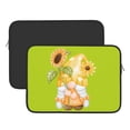 thumbnail image 2 of Pofeuu Sunflower Gnomes 3 Print Laptop Carrying Case,13-15-Inch Laptop and Tablet, Sleek Design, Durable and Water-Repellent Fabric, Business Casual or School-15 inch, 2 of 8