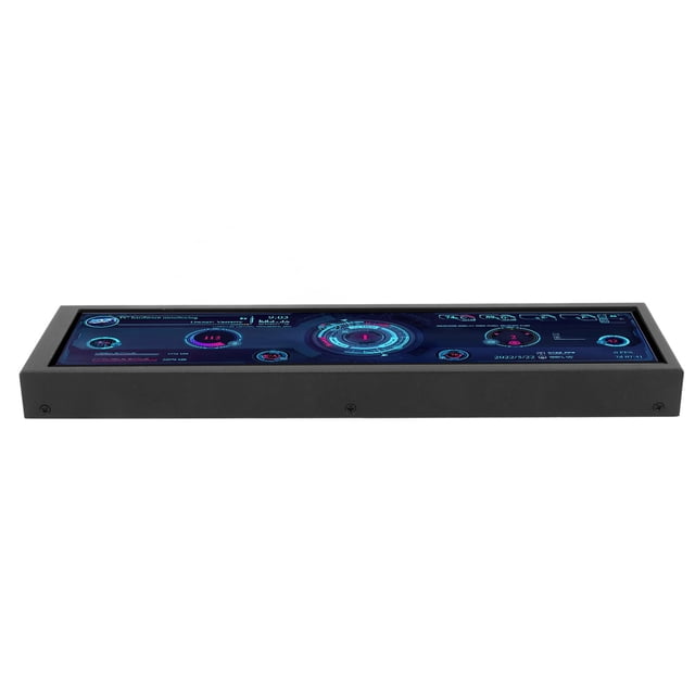 Computer Temp Monitor, 1920x480 60Hz 8.8in IPS PC Sensor Panel Display Multifunction For Desktop