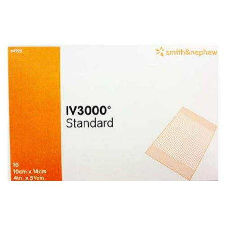 IV3000 Standard IV Dressing 4 X 5 Inch Square Film, 1 Dressing