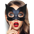 thumbnail image 1 of Máscara de gato para mujer, máscara de mascarada para mujer, máscara de conejito, máscara facial de gato para club nocturno, cóctel, cosplay, 1 of 5