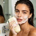thumbnail image 2 of Exfoliating Mesh Soap Saver Bag,Foaming Nets Pocket,Mesh Soap Pouch,Soap Saver For Bar Soap,Drawstring Foaming Net Soap Bag for Shower Body Facial Cleaning Tool,6.3.x3.54 inch(White), 2 of 6