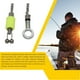 thumbnail image 2 of Soidarity Indicadores de mordedura resistentes al desgaste Swingers de pesca Giratorios de anillo sólido Sensor colgante a presión Indicador de Pescar Amarillo, 2 of 6