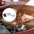 thumbnail image 2 of Unique Bargains 1 Pc Engine Oil Cooler for Mercedes-Benz E350 Transmission Oil Cooler Trans Cooler with O-ring Seals No.6421800010 Silver Tone, 2 of 6