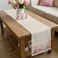 thumbnail image 6 of Easter Eggs Table Runner 90 Inches Long for Kitchen Dining, Retro Farmhouse Spring Spring Flowers Herbs Dresser Scarf Farmhouse, Dining Table Decorations for Wedding/Parties, 13 x 90 In, 6 of 8