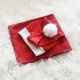 thumbnail image 3 of Paquete de 2 mantas navideñas rojas para recepción del bebé, conjunto de gorro, pañuelo envolvente navideño para bebé, sombrero, accesorios de fotografía recién nacido, 3 of 5