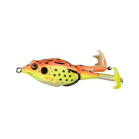 Tanglewen® Topwater Frog Fishing Lures Soft Simulated Frog Bait Frog Artificial Soft Bait for Freshwater Saltwater(E) Fishing Lures Bass Whopper Plopper Bass Lures