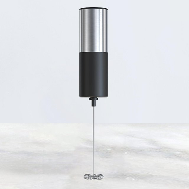 Mini Espumador de Leche Eléctrico Batidor de Crema Inalámbrico Batidor de Huevo Batidor de Café Batidora de Mano Batidora de Mano para Herramienta de B Baoblaze Vaporizador de leche