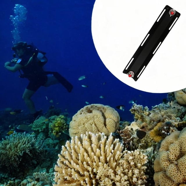 Piezas de marco de buceo de buceo con tornillo para natación buceo de buceo negro