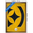 thumbnail image 3 of NFL Pittsburgh Steelers - Logo 25 Wall Poster, 14.725" x 22.375" Framed, 3 of 5