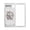 White, variant on Texas Star Retro Window Privacy Film, Vintage Red Wooden Berry Static Cling UV Sun Blocking Tint Film Heat Control Windows Films for Bedroom Bathroom, Window Stickers 17.7"x39.3"