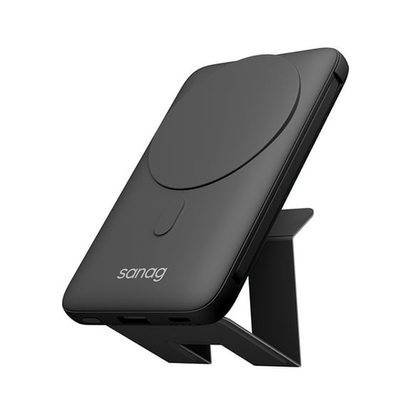 Sanag Portable Charger Power Bank with Kickstand Function, 10000mAh Magnetic Wireless Power Bank 22.5W PD Fast Charging with USB-C MagSafe Battery Pack for iPhone 14/13/12 Series