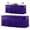 Deep Purple, variant on Table Skirt, Elastic Table Skirt for 4 ft Rectangular Tables, Tablecloths Rectangular, Wrinkle-Resistant Washable Tablecloth, Party & Event Fitted Table Cover, Table Cloth for Weddings,Deep Purple