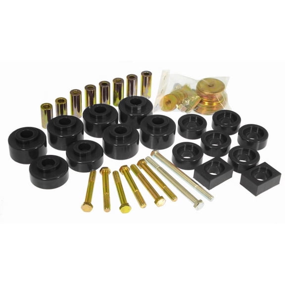 Prothane 80-96 Ford Bronco 2wd/4wd Body Mount - Black