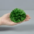 thumbnail image 4 of Silk Carnation Flower, 50 Artificial Flowers, Used for Wedding Decoration DIY Handmade Flowers, Carnation Flower Diameter 3.5 Inches and 6 Inches Stem (Green), 4 of 8