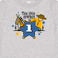 thumbnail image 4 of Inktastic Little Cowboy 1st Birthday Boys Baby T-Shirt, 4 of 5