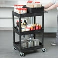 thumbnail image 4 of Luxor Large Serving Cart - Three Shelves, 4 of 4