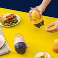 thumbnail image 4 of Huevos Yolk Mezcla Batido Huevo Huevo Haciendo Mano Stirring Blender Lavable Extractor Extraíble Mezclador Hogar Shaker Accesorios Amarillo seitruly HA047917-01, 4 of 7