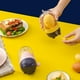 thumbnail image 4 of Huevos Yolk Mezcla Batido Huevo Huevo Haciendo Mano Stirring Blender Lavable Extractor Extraíble Mezclador Hogar Shaker Accesorios Amarillo Inevent HA047917-01, 4 of 7