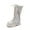 Beige, variant on lnmuld Boots for Girls Stylish Girls Mid Calf Riding Boots with Side Zipper and Lace Up Design for Everyday Wear
