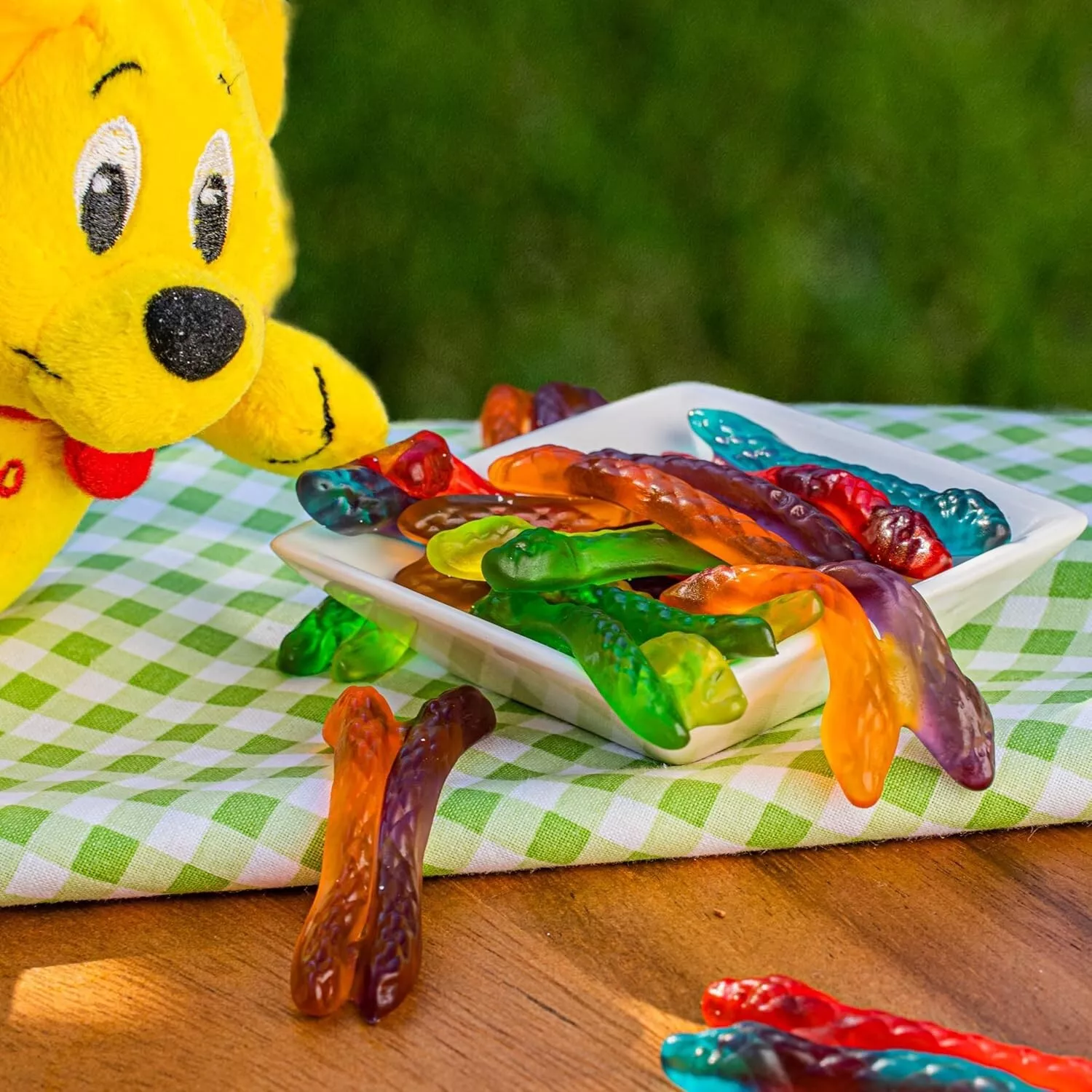 Twin Snakes, Sweet & Sour Gummi Candies, Party Size (4.5 Pound Bag)