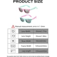 thumbnail image 5 of Gafas de sol polarizadas para niños, marco flexible de goma TPEE para niños y niñas de 3 a 10 años Zhivalor WMZL-1012, 5 of 5