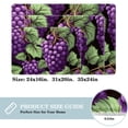 thumbnail image 2 of Grape Office Rug Door Carpet Indoor Rugs Polyester Non-Slip Machine Washable, 2 of 6