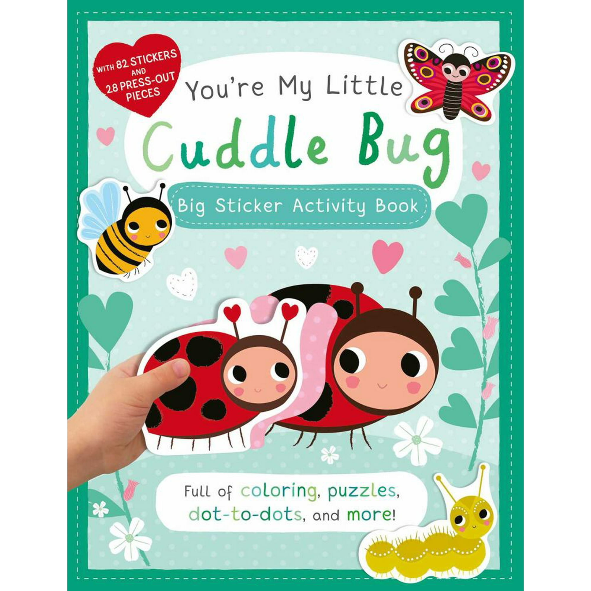 You're My Little Cuddle Bug: Big Sticker Activity Book (Paperback)