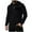 Black, variant on CQONEPT Men's Pullover Hooded 1/4 Zip Hoodies Fleece Sweatshirts Dressy Casual Going Out Clothes Wine 3XL