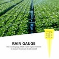 thumbnail image 3 of FUTUREORYY 4Pcs Rain Measure Gauge for Yard and Garden in Yellow Cylindrical Design for Outdoor Tools, 3 of 8