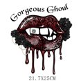 thumbnail image 1 of Punk Witch Iron On Patch For Clothes Gothic Design Thermal Applique DIY Accessory, 1 of 7