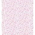 thumbnail image 3 of Vintage Valentine Duvet Cover Set, Hearts and Rounds on Curvilinear Lines, Decorative 3 Piece Bedding Set with 2 Pillow Shams, Calking Size, Pale Pink Pink, by Ambesonne, 3 of 3