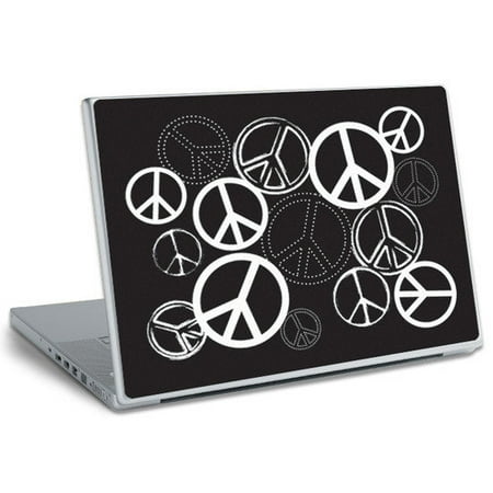 Room Mates Laptop Wear Peace Signs Peel and Stick Laptop Wear