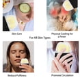 thumbnail image 5 of Silicone Ice Roller Facial Massager - Brighten Skin, Reduce Puffiness, Reusable Ice Roller for Face & Eyes, Freezer (1Pack, Black), 5 of 6