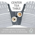 thumbnail image 4 of Outsunny Adirondack Collection Wooden Adirondack Chairs - Set of 2, Gray, 4 of 9
