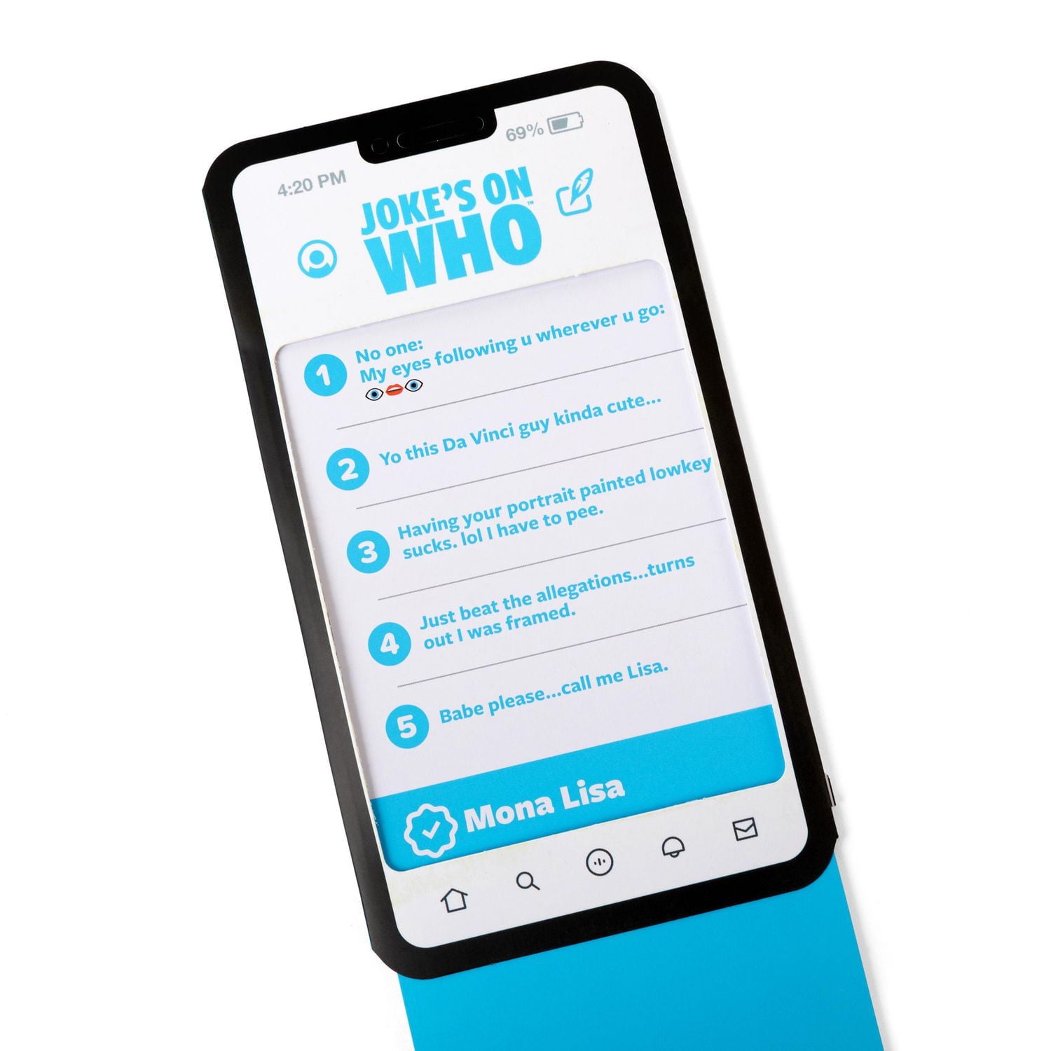 Des blagues sur qui ? — Le jeu-questionnaire Fake Quote, les jeux-questionnaires pour adultes, les jeux pour adultes pour les soirées de jeux par Relatable