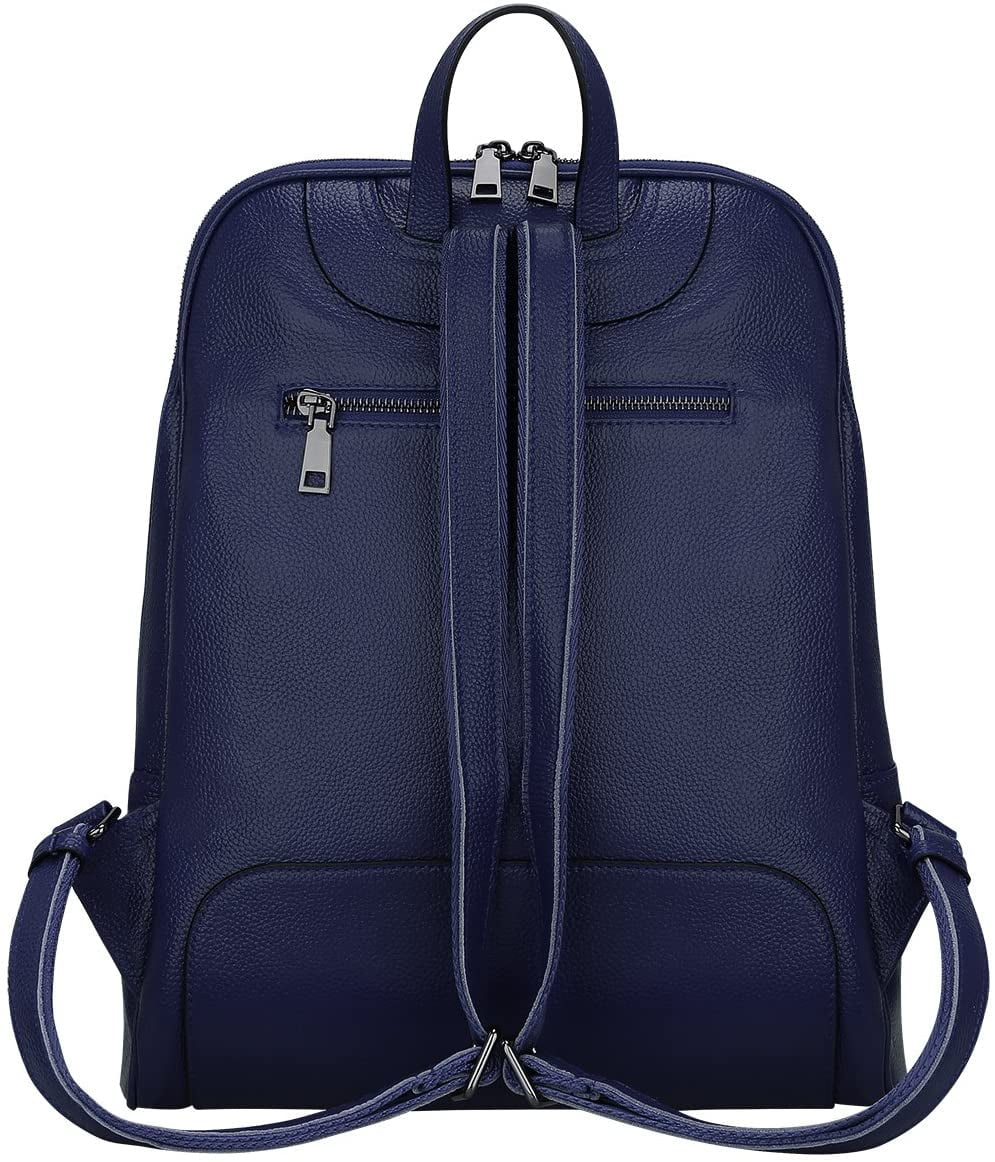 leather backpack purse laptop