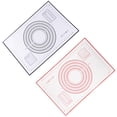 thumbnail image 1 of unbranded 2Pcs Silicone Tool Mat Non-slip Pastry Board for Personal Users and Restaurant Use, 1 of 8