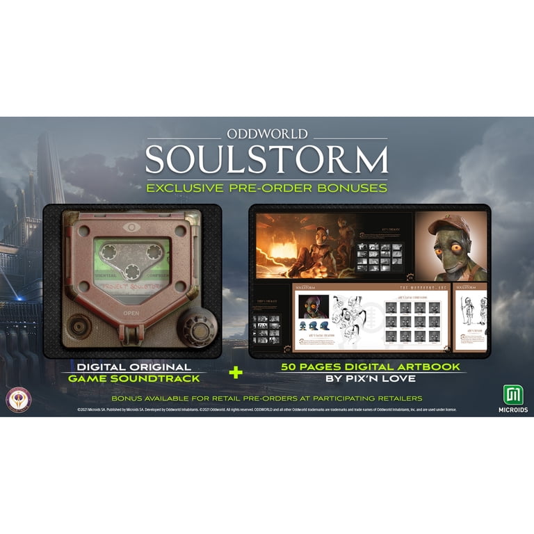 Jeu PS5 ODDWORLD: SOULSTORM - Day One Edition (FR/EN/DE) - Neuf Et Scellé