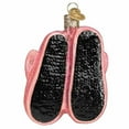 thumbnail image 4 of Old World Christmas Bunny Slippers Glass Blown Ornaments for Christmas Tree, 4 of 6