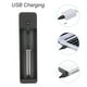 thumbnail image 3 of Li Negro PC Universal Ranura única USB Cargador De Batería Adaptador LED Carga Inteligente Para Li Ion Cell 26650 14500, 3 of 7