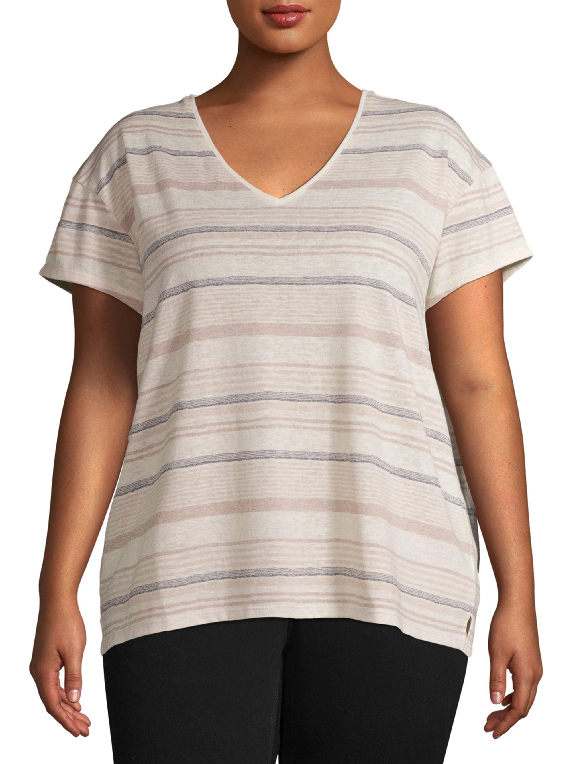 terra & sky v neck t shirt