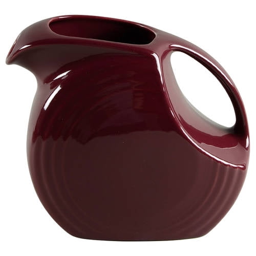 Open Box Fiesta Disk Pitcher 2 Liter - Claret