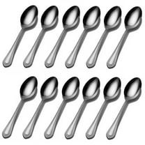 Mikasa Regent Bead 18/10 Stainless Steel Teaspoon (Set of Twelve)