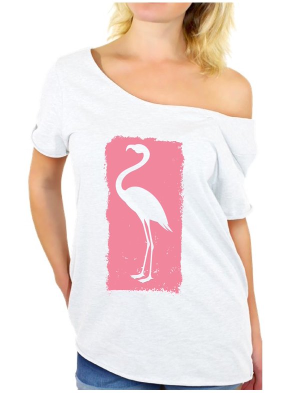 Pink Flamingo Shirt Ladies