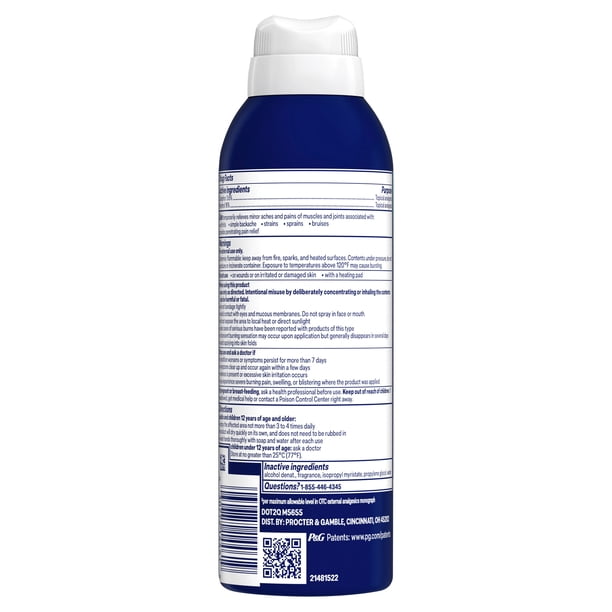 Vicks VapoFreeze Topical Menthol Muscle and Joint Pain Relief