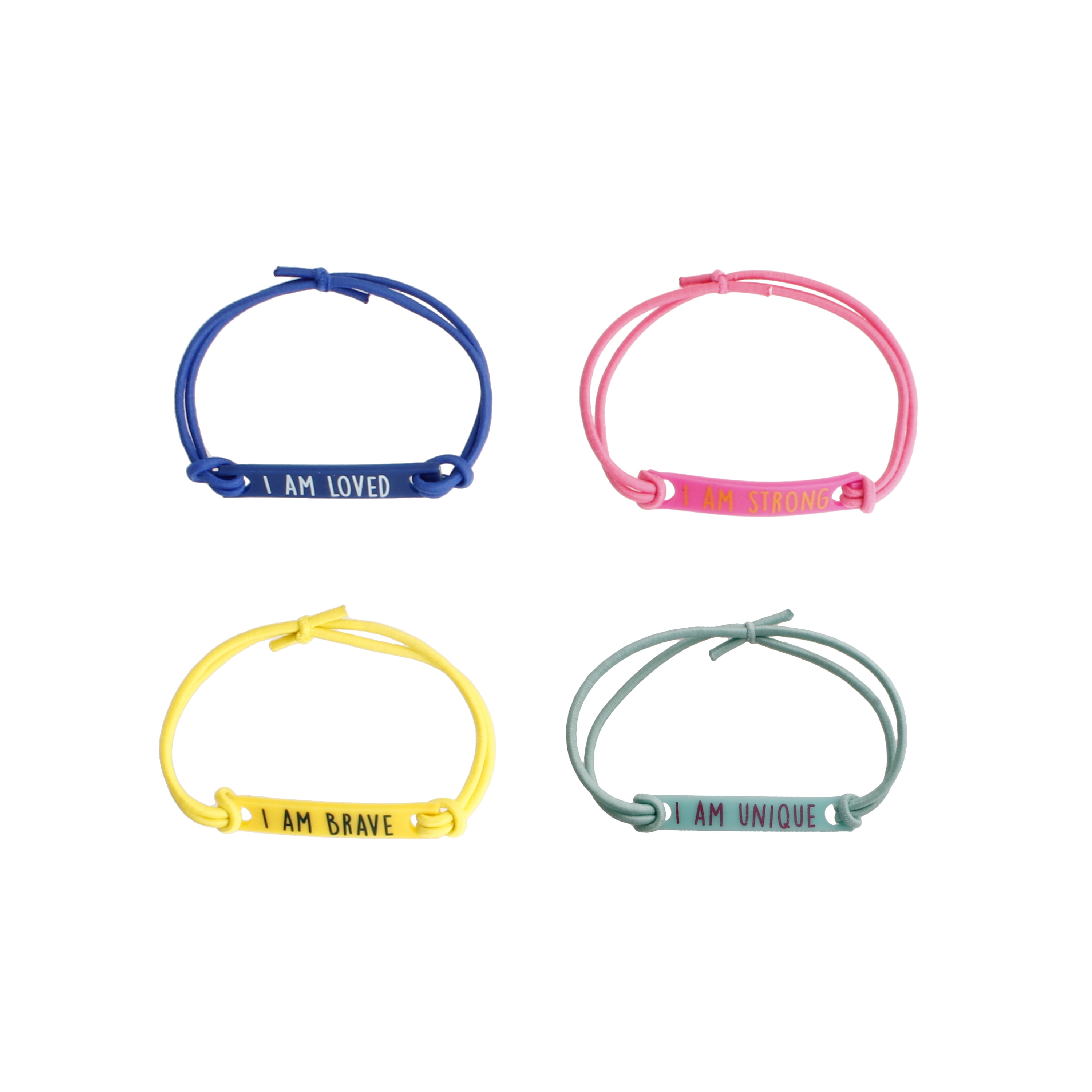 Wonder Nation "I Am.." Bracelet Set