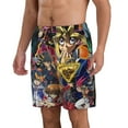 thumbnail image 2 of Yu-Gi-Oh Mens Swim Trunks Quick Dry Board Shorts with Mesh Lining Beach Shorts Swimwear Bathing Suits, 2 of 7