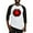 Black/White, variant on CafePress - HAL 9000 Eye Baseball Jersey - Cotton Baseball Jersey, 3/4 Raglan Sleeve Shirt