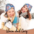 thumbnail image 4 of Lsque Cartoon colorful cute cat Pattern Knitted Beanie, Unisex Winter Hat, Knit Hat Winter Beanies Thick Fisherman Beanies Cuffed Plain Skull Caps, 4 of 6